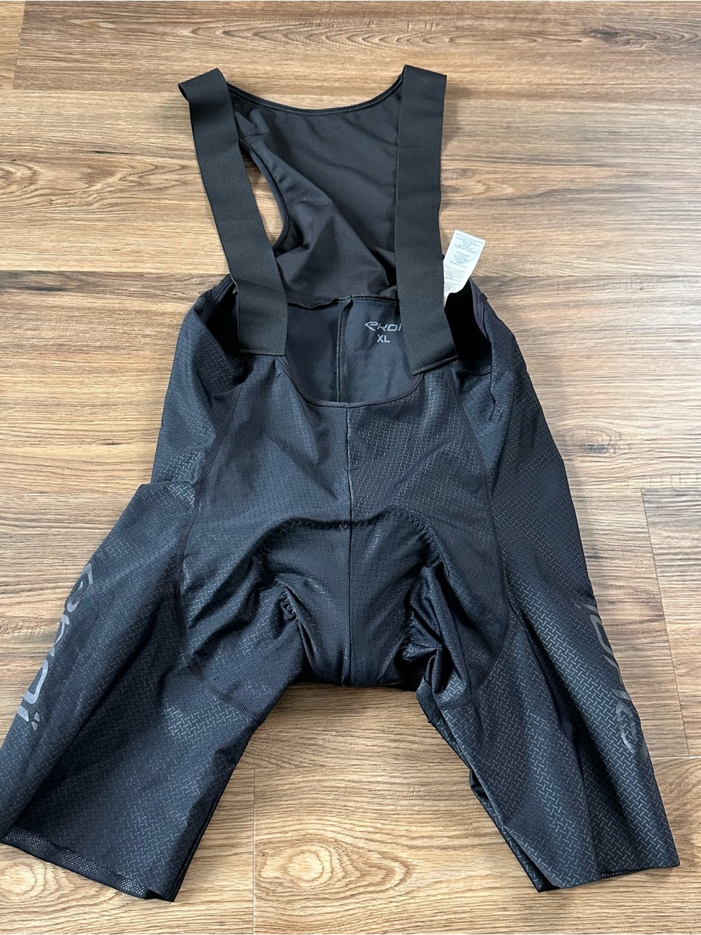 Ekoï France Cycling Cross Bib Shorts Black XL Padded Performance Activewear EUC
